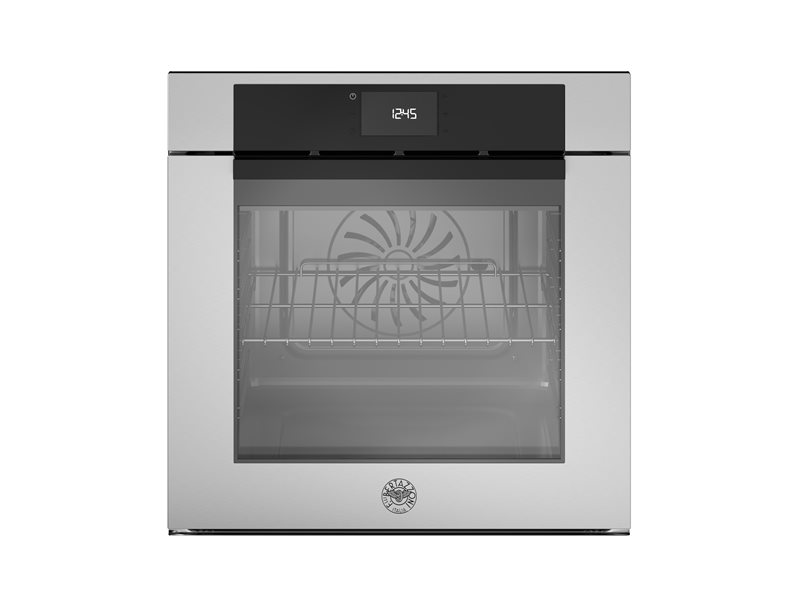 Forno elétrico de encastre de 60cm com display LCD e Steam Assist