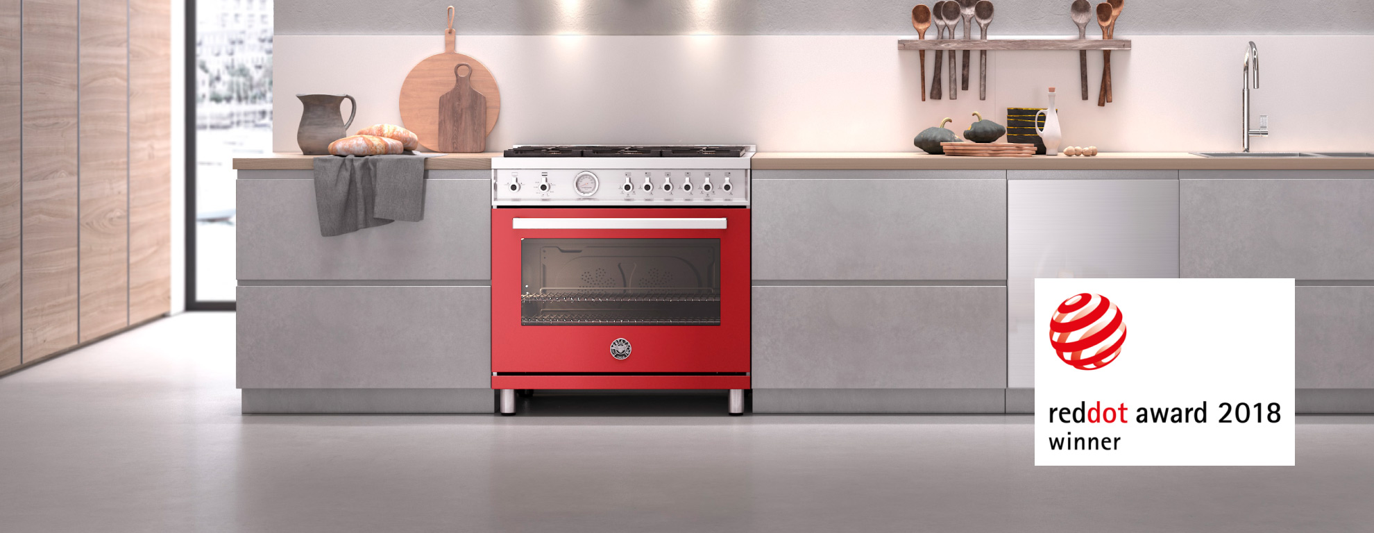 Prémio Red Dot Design 2018 - Bertazzoni