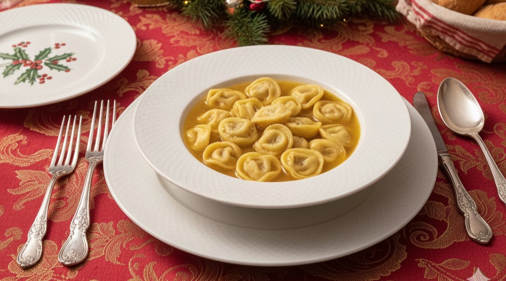 Stuffed pasta in broth - Bertazzoni